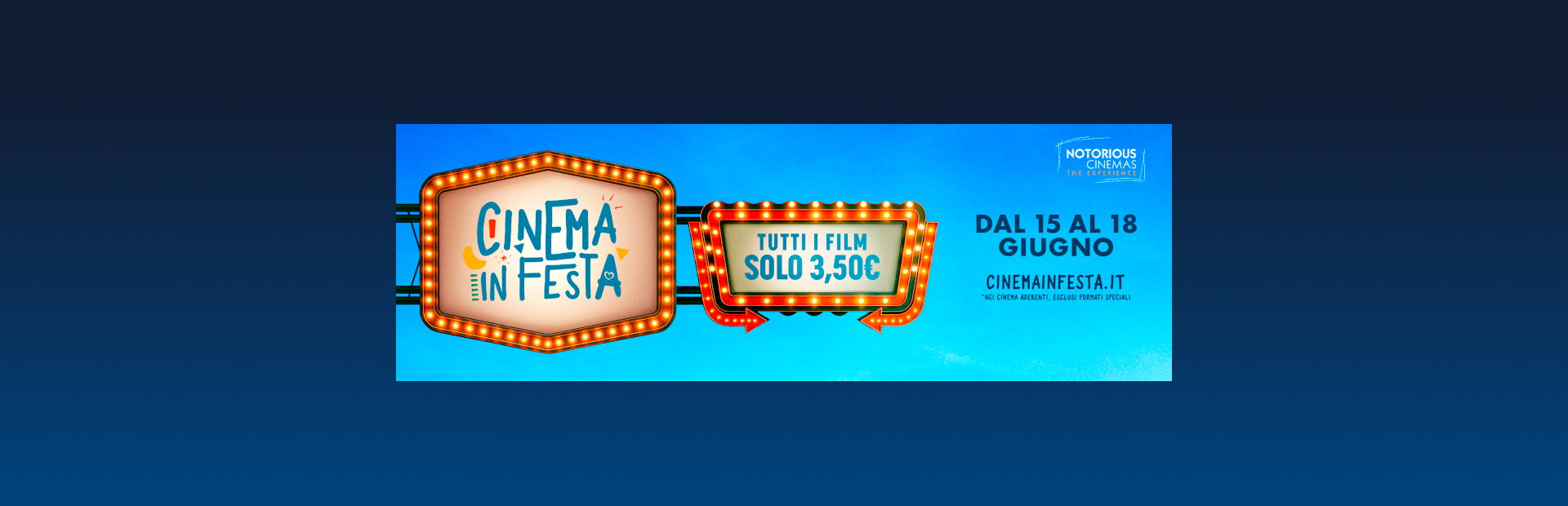 CINEMA IN FESTA
