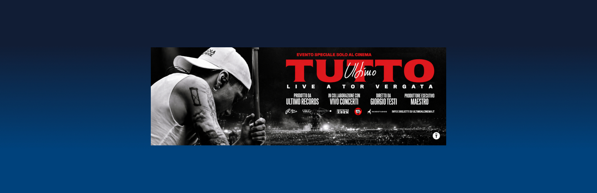 ULTIMO - TUTTO: LIVE A TOR VERGATA