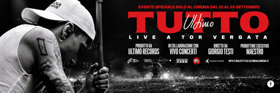 ULTIMO - TUTTO: LIVE A TOR VERGATA