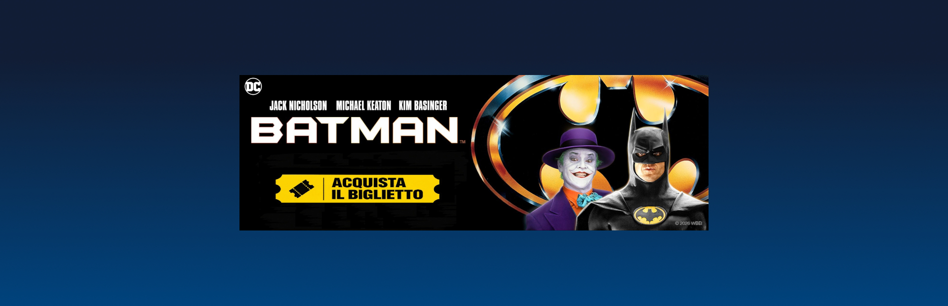 BATMAN (1989) - RIEDIZIONE 2026
