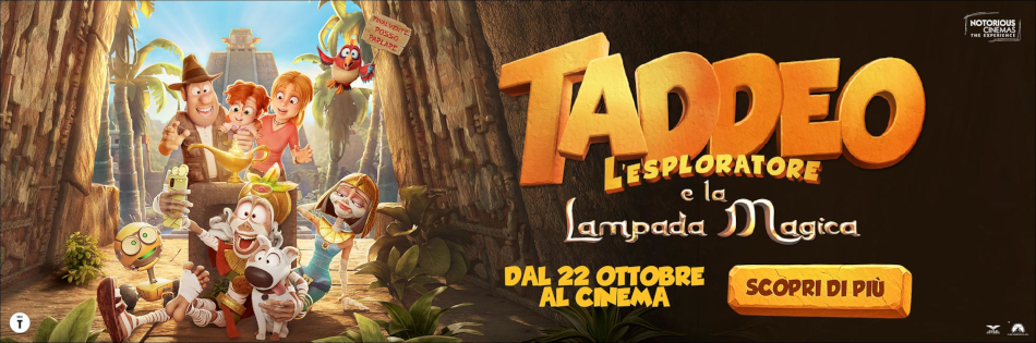 TADDEO - L'ESPLORATORE E LA LAMPADA MAGICA